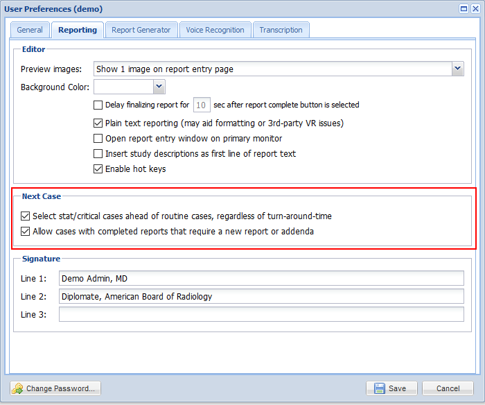 The OnePacs System > Next Case Feature > nextcaseconfig.png